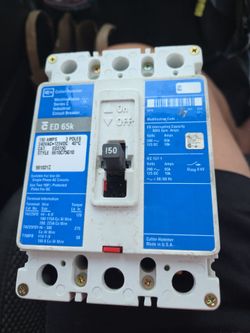 Cutler-Hammer ED3150 150A 3-Pole Circuit Breaker