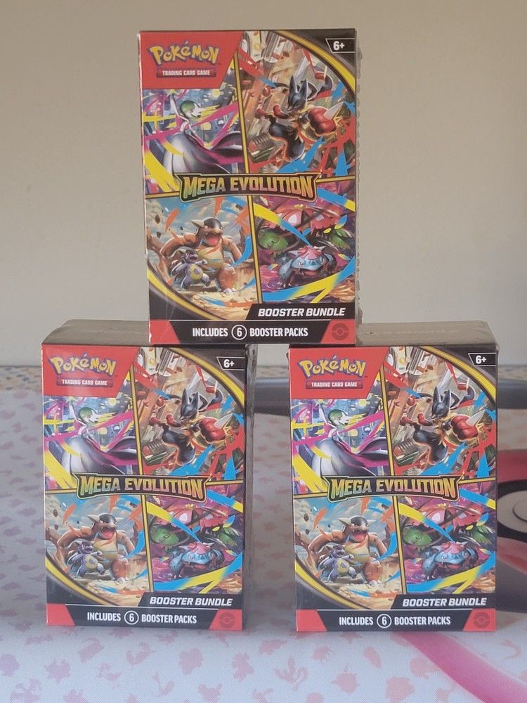 Pokemon Mega Evolution Booster Bundles
