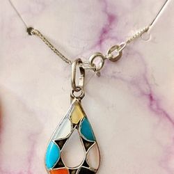 Zuni Pendant Necklace 