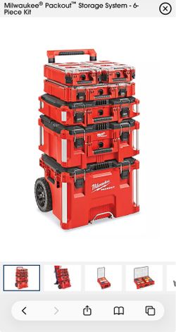 Milwaukee PackOut 6 Box Starter Set