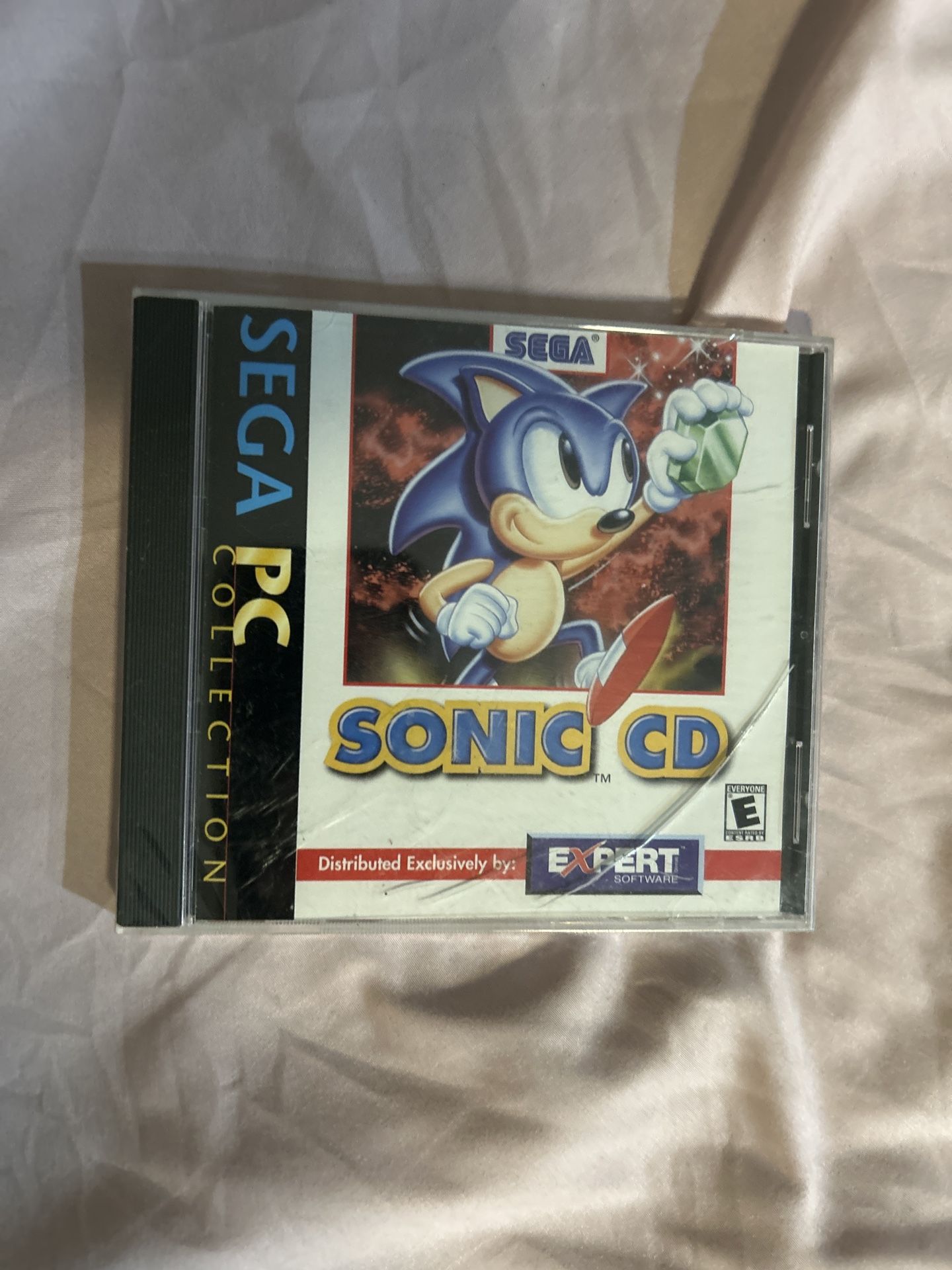 Sonic CD (SEGA PC Collection, Expert Software release) is complete in box (CIB) 