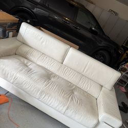 (Free) White Couch