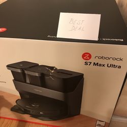 BRAND NEW RoboRock S7 Max Ultra Smart Vacuum Robot Cleaner SEALED