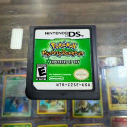 Pokémon Mystery Dungeon: Explorers of Sky Nintendo DS
