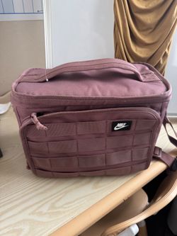 Nike Mauve Pink Utility Crossbody Bag Adjustable Strap