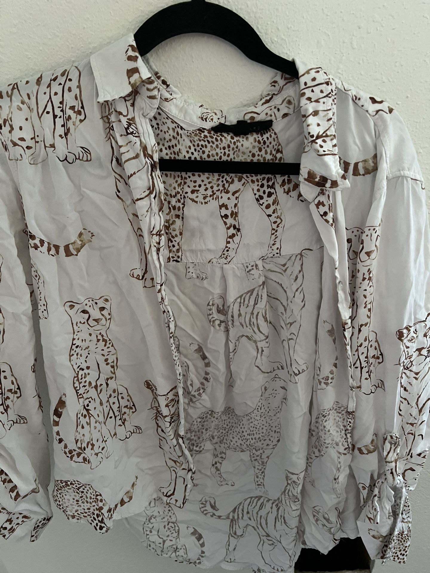 Cheetah Blouse 