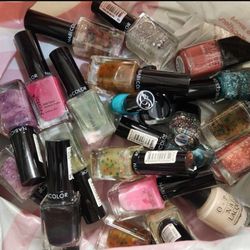 A variety of nail polishes All For $5
