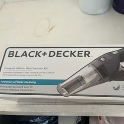 Black + Decker Hand Vacuum
