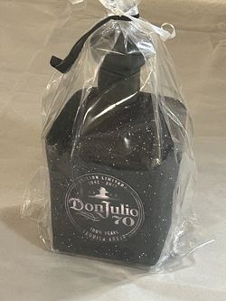 Don Julio 70 Ceramic Piggy Bank – Tequila Bottle Decor – 8” Tall