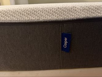 Casper Queen Mattress + Box Spring + Bed Frame – $100 – Must Go Saturday Morning