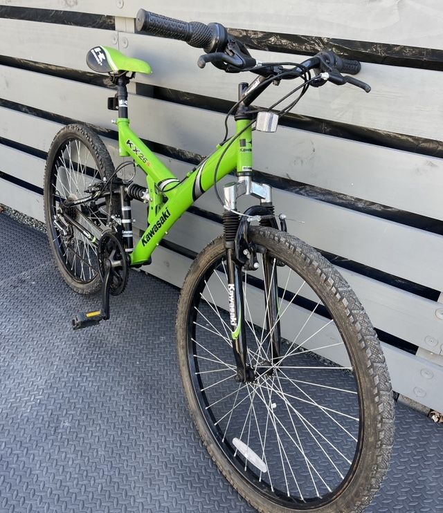 kawasaki full suspension 26 mens mountain bike for Sale in New City NY OfferUp