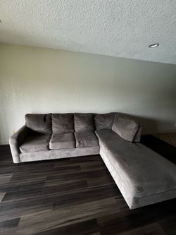 Grey L Shape Couch