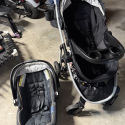CAR SEAT AND STROLLER