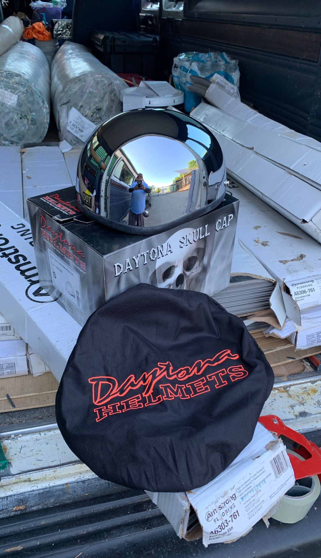 New helmet