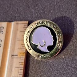 Empowerment Temple AME Church W.A.R. Vintage Collectible Lapel Pin A-2