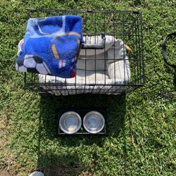 Small Dog Cage & Accessories 