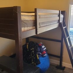 Wayfair full size kids bed with mattress.