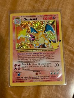 Pokémon Celebrations Charizard Holo