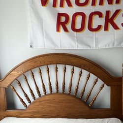 Full size Bed Frame Solid Wood 