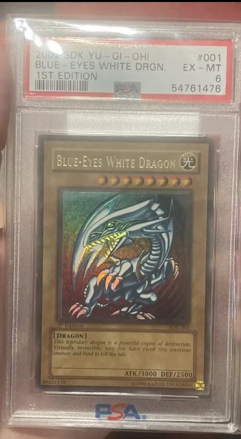 Blue Eyes White Dragon 1st Edition