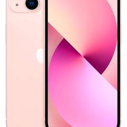 Pink iPhone 13