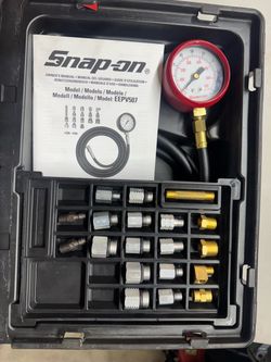 SNAP-ON oil pressure tester/Gauge-NEW