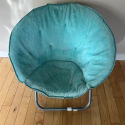 Saucer Faux Fur Chair