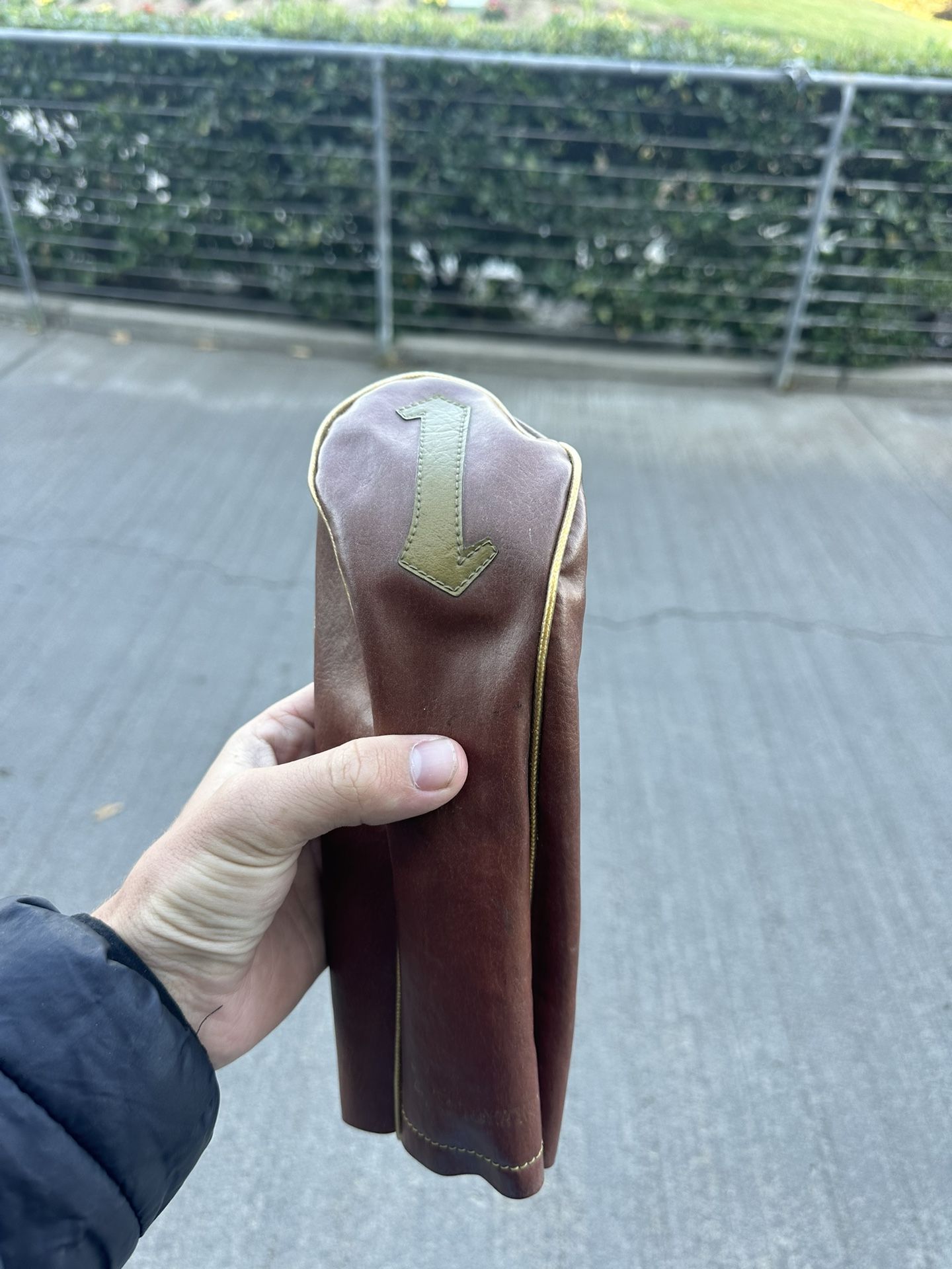 Vintage Golf Hybrid Headcover