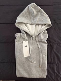 Alo Yoga Gray Pullover Hoodie with Tags