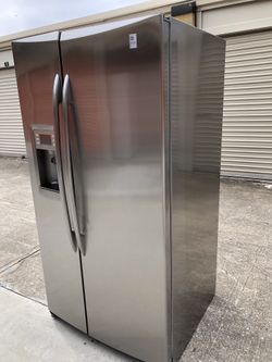 Ge stainless steel refrigerator