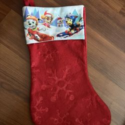 Paw Patrol Christmas Stocking 