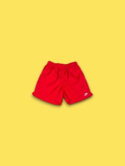 Nike sportswear woven flow mesh lined shorts red men’s small