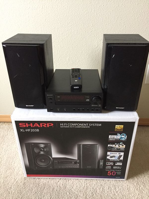 Sharp Bookshelf Stereo For Sale In Puyallup Wa Offerup