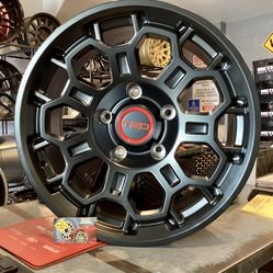 18” TOYOTA TUNDRA TACOMA WHEELS SATIN BLACK  RIMS