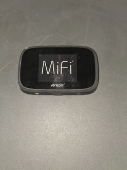 Black Verizon MiFi mobile hotspot i