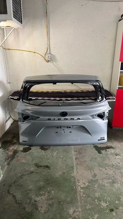 2021 2022 2023 2024 2025 TOYOTA SIENNA TAILGATE LIFTGATE SHELL OEM