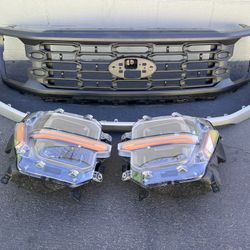 2024 F150 Headlights, Grill and Bumper Trim