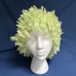 1960s Feather Hair Roller Cap - Curler Cover