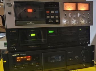 Teac/ tascam cassette decks (lot)