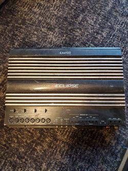 Eclipse EA4100 4-channel car audio power amplifier.