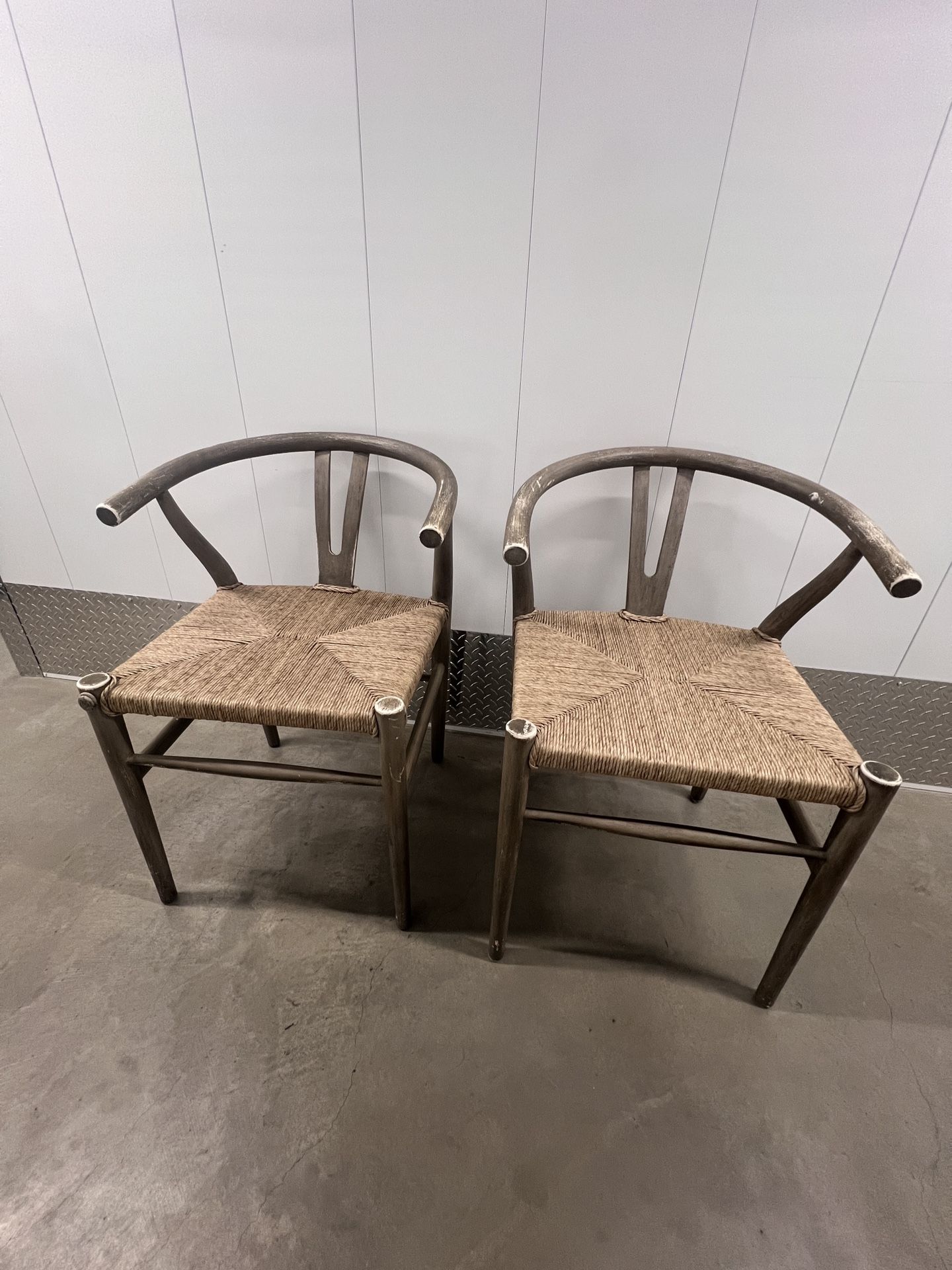 MUST GO BY END OF THIS WEEK Set of 2 Lulu and Georgia Gradie Dining Chairs β Indoor/Outdoor ($275 OBO)