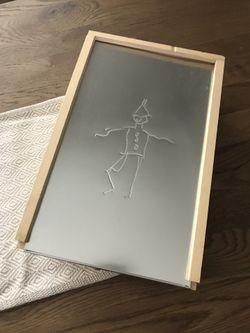 M Etain “Tin Man” Napa Wine Crate Holds 2 bottles