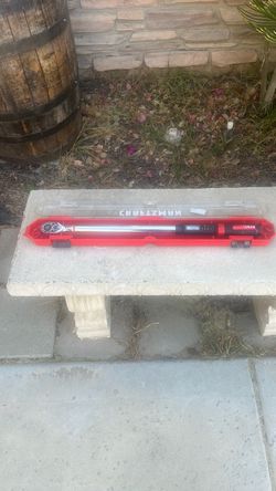 craftsman electronic torque wrench 1/2