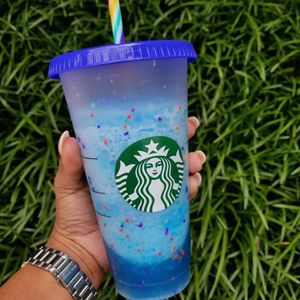 Photo Starbucks 2020 Pride Confetti Color Changing Tumbler
