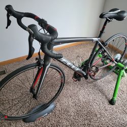 Felt Z95 Road Bike With Kinetic Indoor Trainer