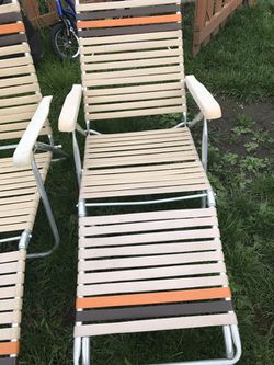 Two vintage Lounge Chairs