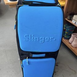 Slinger Bag Tennis-Ball Machine 
