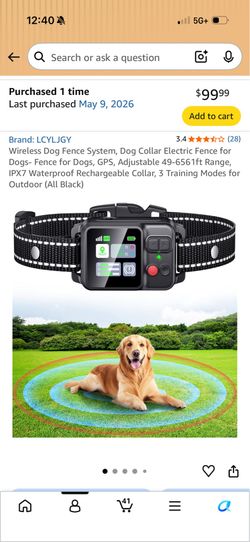 Wireless Dog Fence System