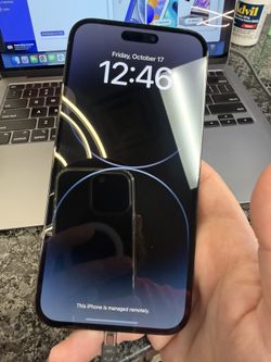 iPhone 14 Pro Max 128gb Unlocked Space Black MINT