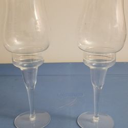 Vintage RARE 11-3/4" PRINCESS HOUSE Crystal Heritage Hurricane Lamp 428  NEW IN BOX